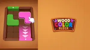 Wood Color Block